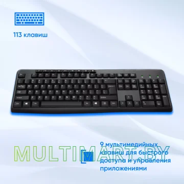 Клавиатура Oklick 305M картинка 6